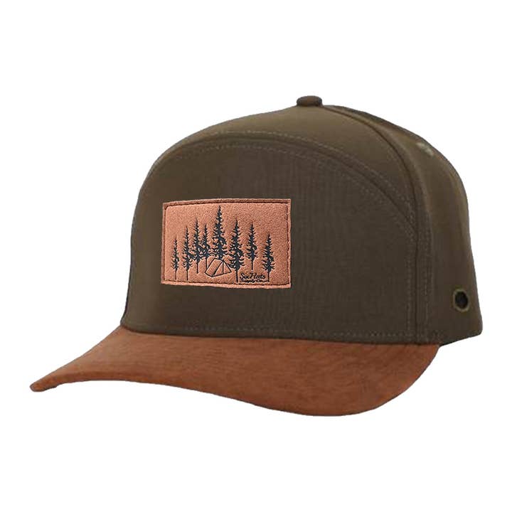 Olive Explorer Tradesman Waterproof Hat for wholesale by SixHats Supply Co