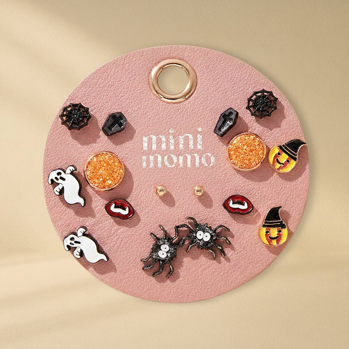 Halloween, 8 pares Set de pendientes de Halloween con forma de disfraz espeluznante, truco o trato de venta al por mayor en Faire0