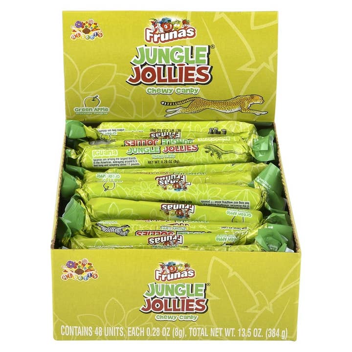 La Luna Bella - Toys - Wholesale Hard Candy - Jungle Jollies Green Apple - LLB Candy