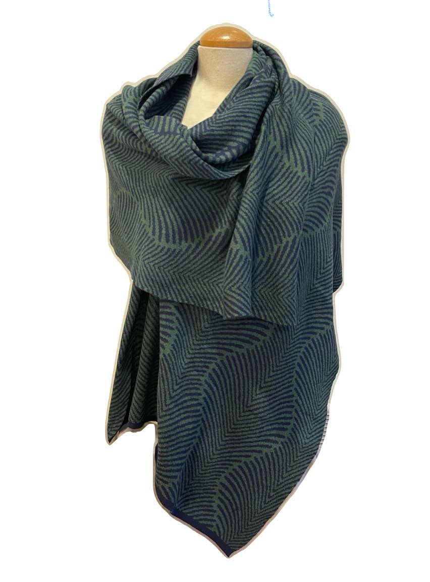 Liamolly – wholesale Scarf – Women's – Forest Fern Wrap14