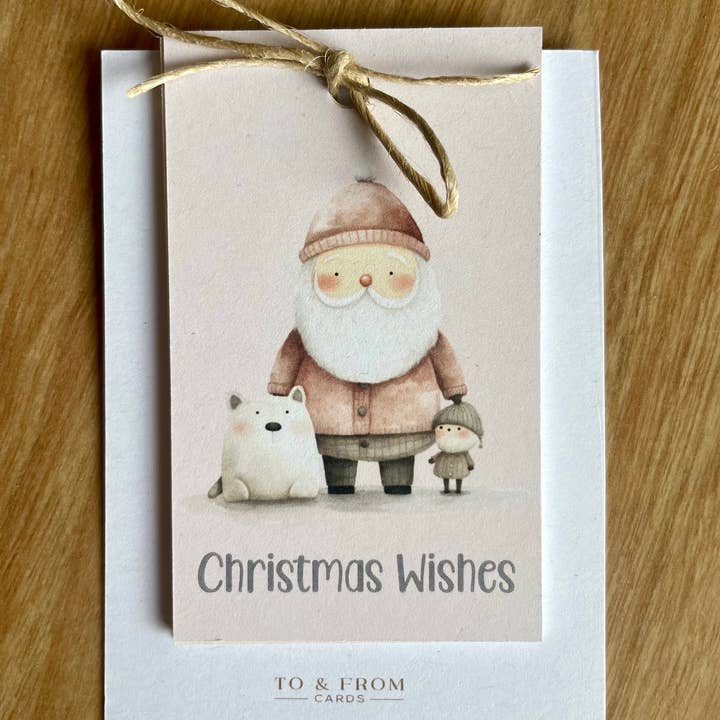 To & From Cards - Wholesale Christmas card - Christmas Gift Tags 20246