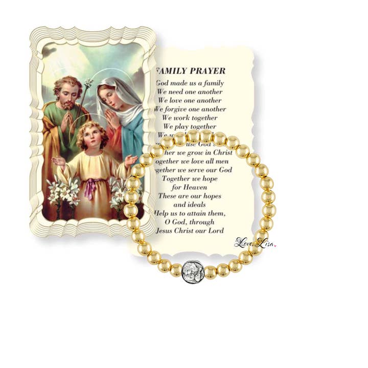 Love, Lisa - Wholesale Prayer beads bracelet - Subliminal Saint 5mm Beaded Stretch Bracelets42