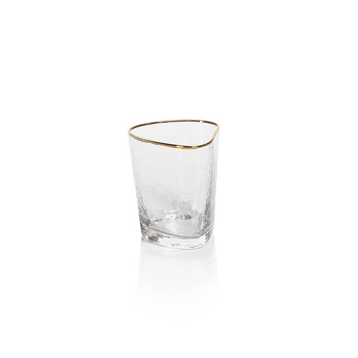 Aperitivo Triangular Double Old Fashioned Glass for wholesale by Zodax