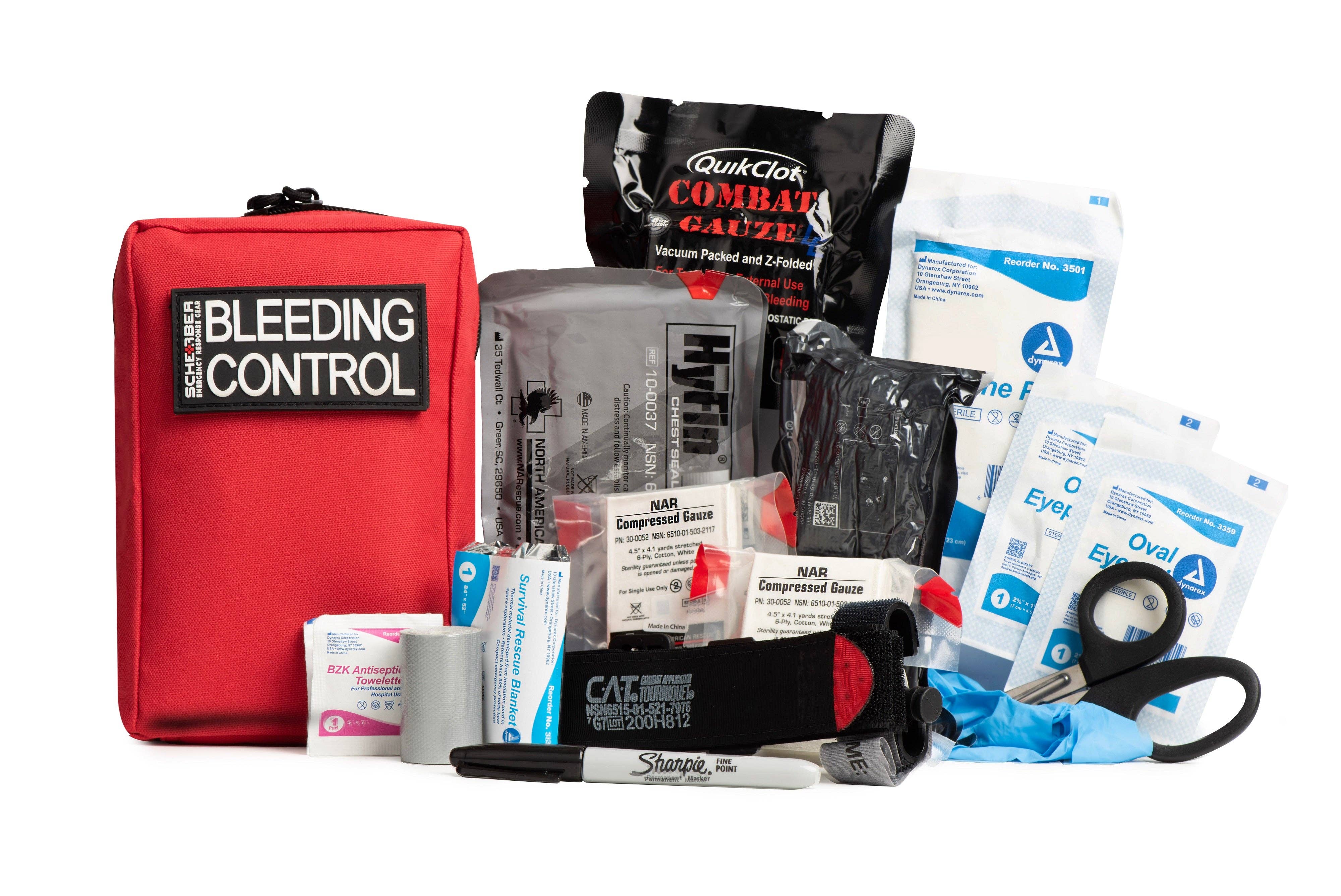 Scherber - Wholesale First Aid Kit - Scherber Public Access Bleeding Control Kit | Trauma Equipment, First Aid Supplies | Advanced+0