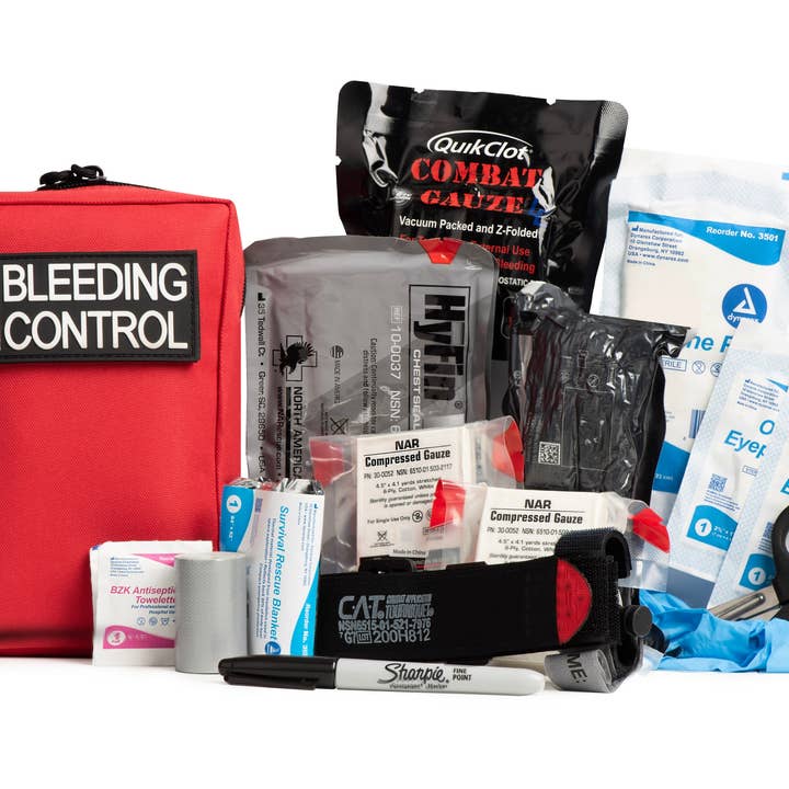 Scherber Public Access Bleeding Control Kit | Trauma Equipment, First Aid Supplies | Advanced+ for wholesale by Scherber