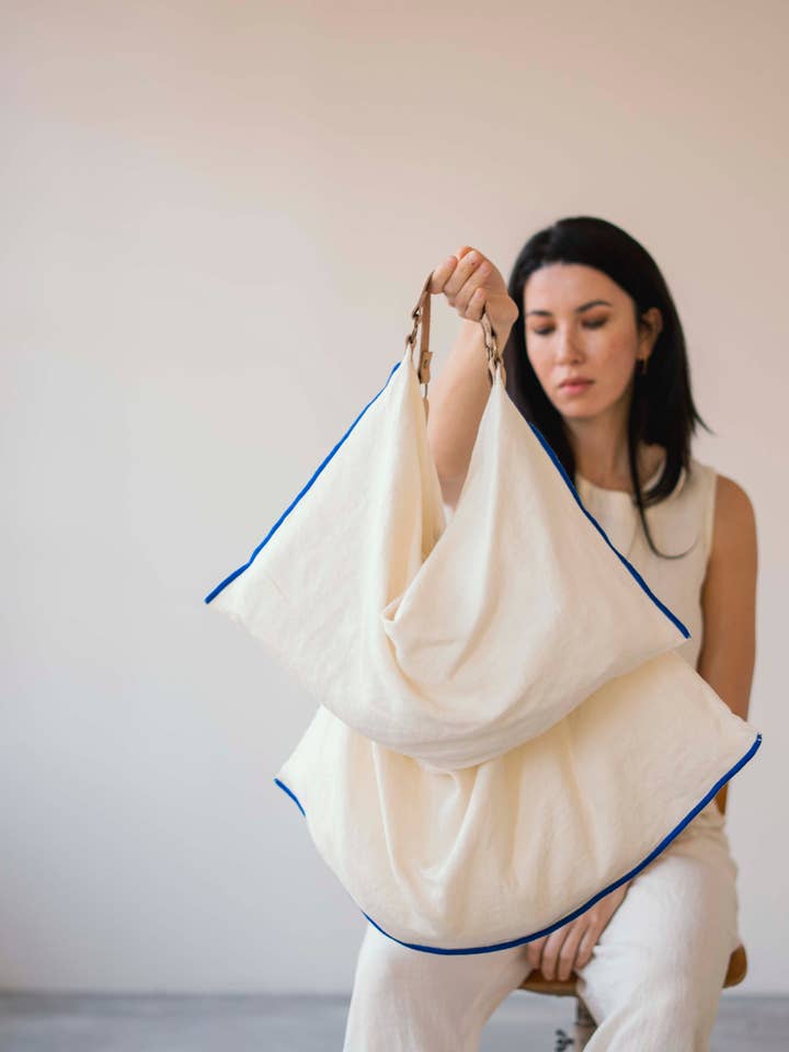 Kleine Linnen Trapezium voor wholesale door Skandal