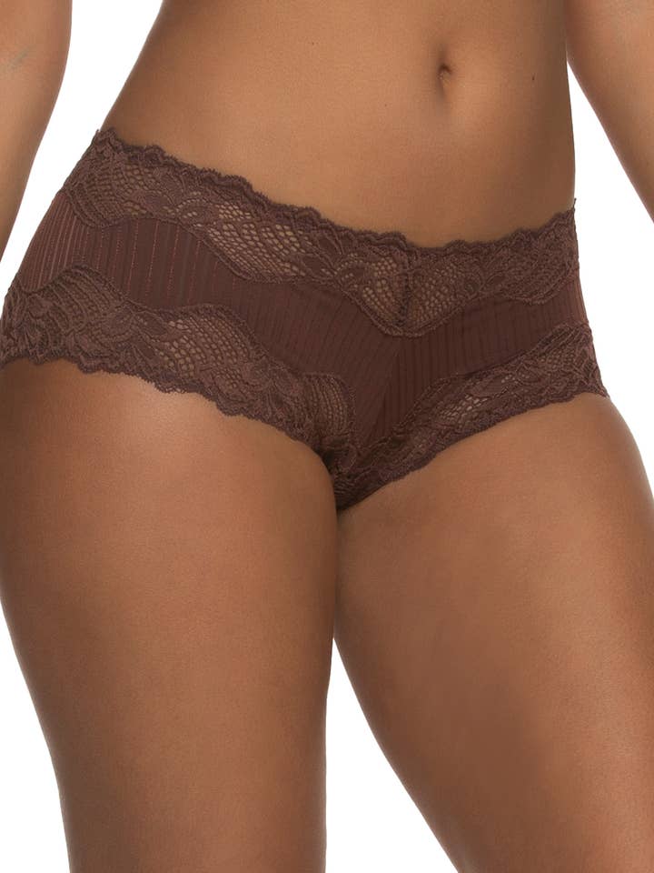 Stripe Delight Hipster - Cocoa for wholesale by Felina