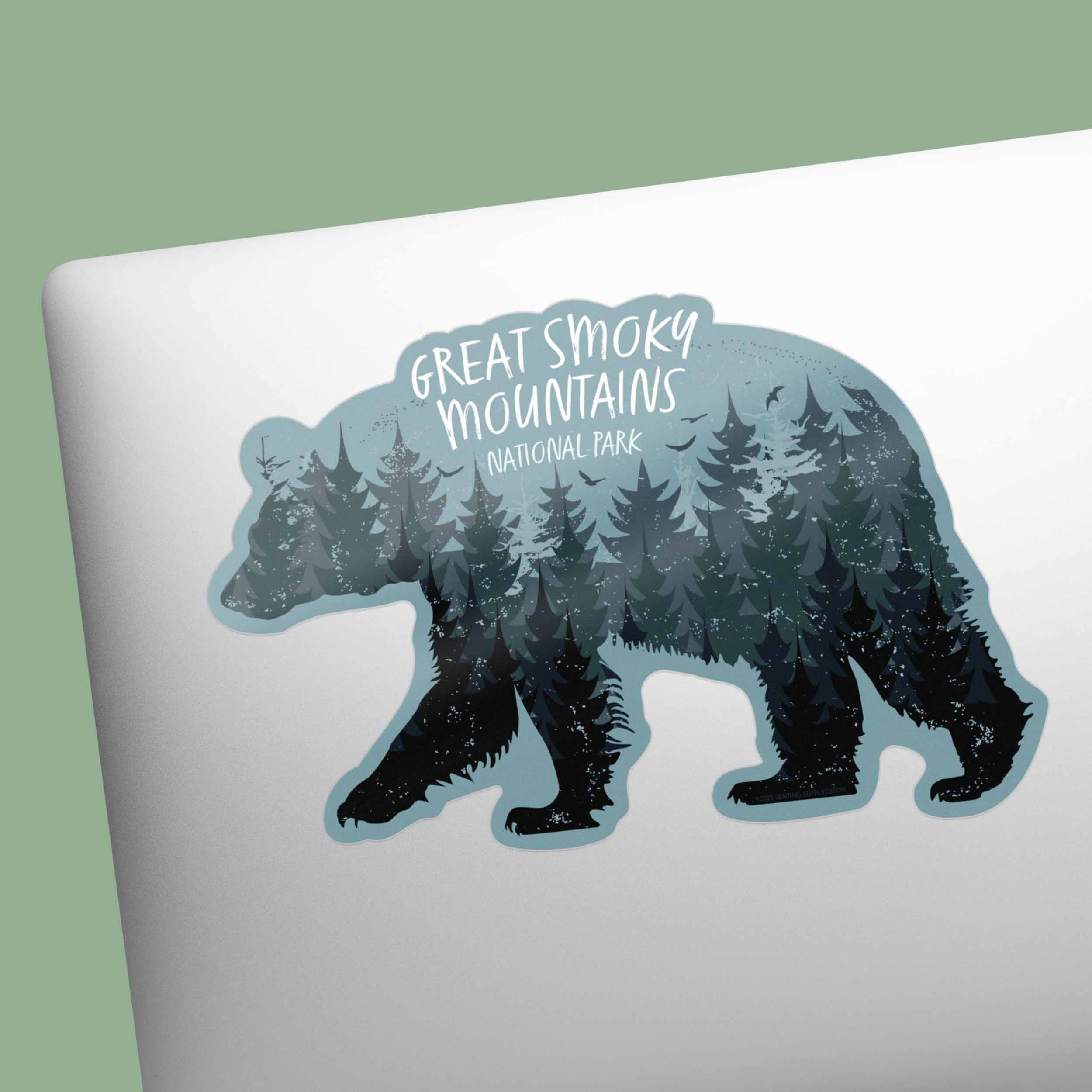 Sentinel Supply - Wholesale Sticker - Custom Black Bear Stickers - Name Drop Nature Decals5