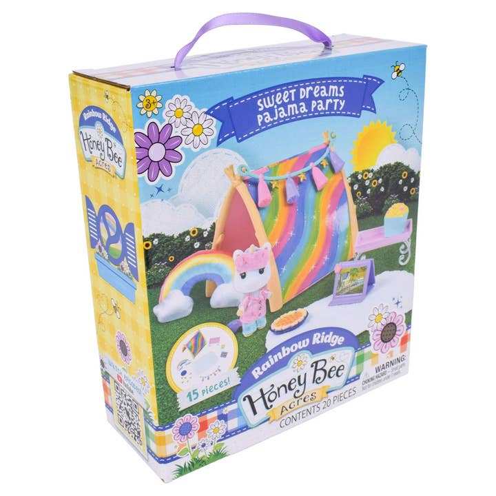 Variety Distributors - Wholesale Toy Set - Kids - Honey Bee Acres Sweet Dreams Pajama Party Playset w/ figure