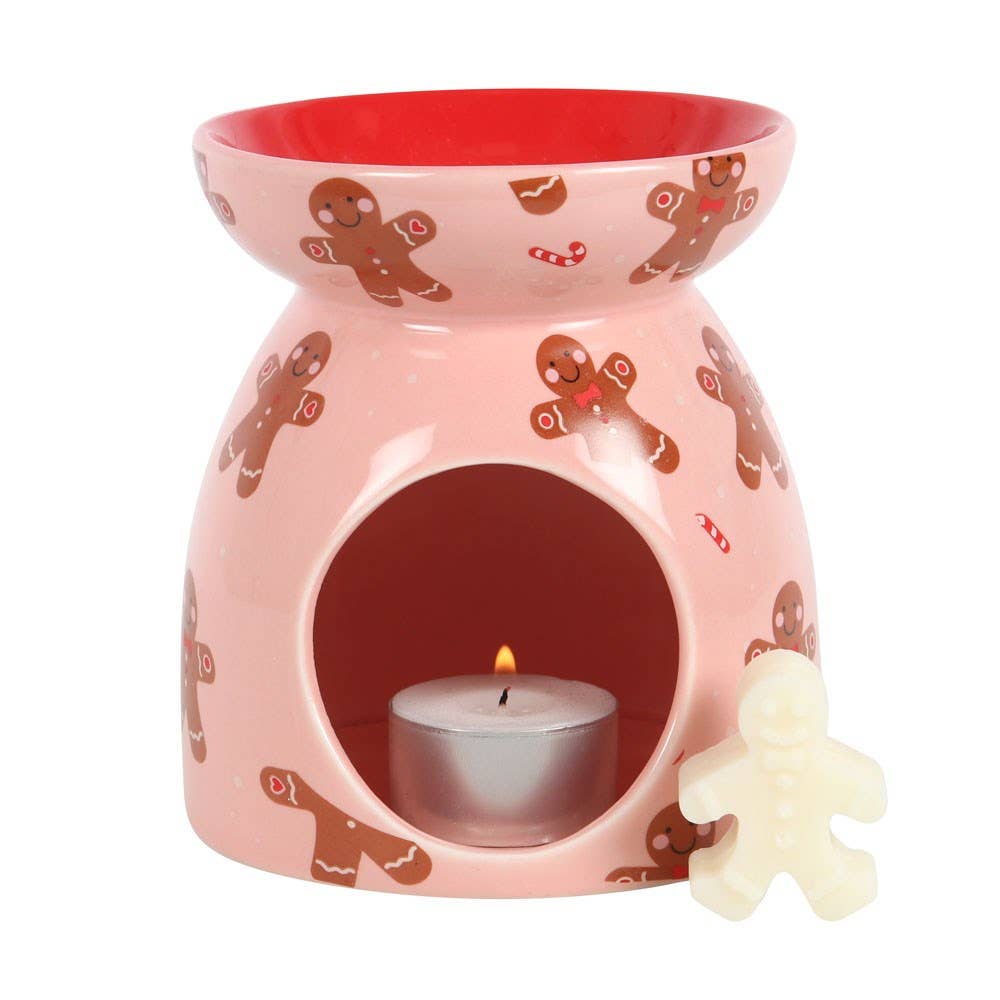 Something Different Wholesale - Wholesale Wax Warmer - Christmas Gingerbread Wax Melt Burner Gift Set3