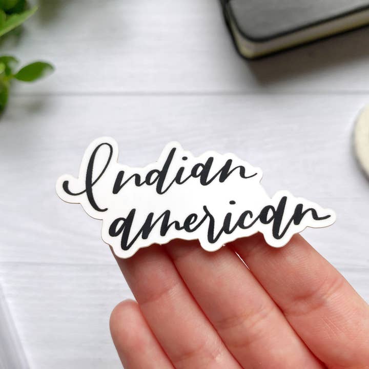 Autocollant en vinyle amérindien pour la vente par Kela Designs