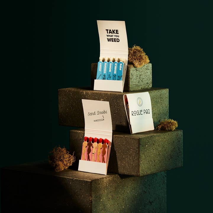 Rogue Paq - Wholesale Matches - Take What You Weed Safety Matches