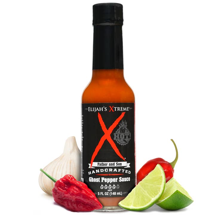 Elijah's Xtreme Gourmet Sauces - Wholesale Hot Sauce - Ghost Pepper Sauce