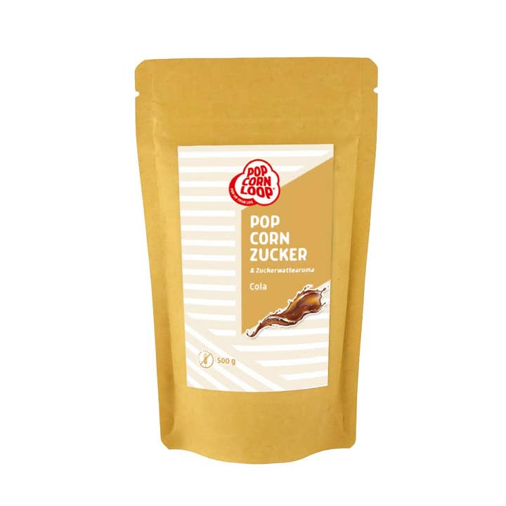 Pipocas e algodão doce açúcar cola 500g por atacado de Popcornloop