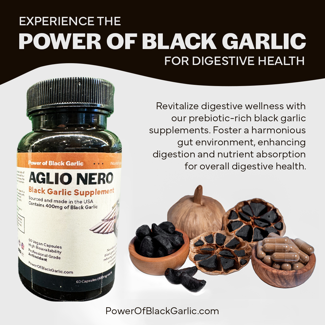 Power of Zeolite - Wholesale Oral Supplement/Vitamin - Aglio Nero Black Garlic Supplement, Sourced & Made in USA3