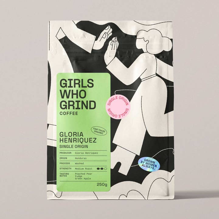 Girls Who Grind Coffee - Wholesale Coffee beans - Coffee beans, Gloria Henriquez, Honduras.0