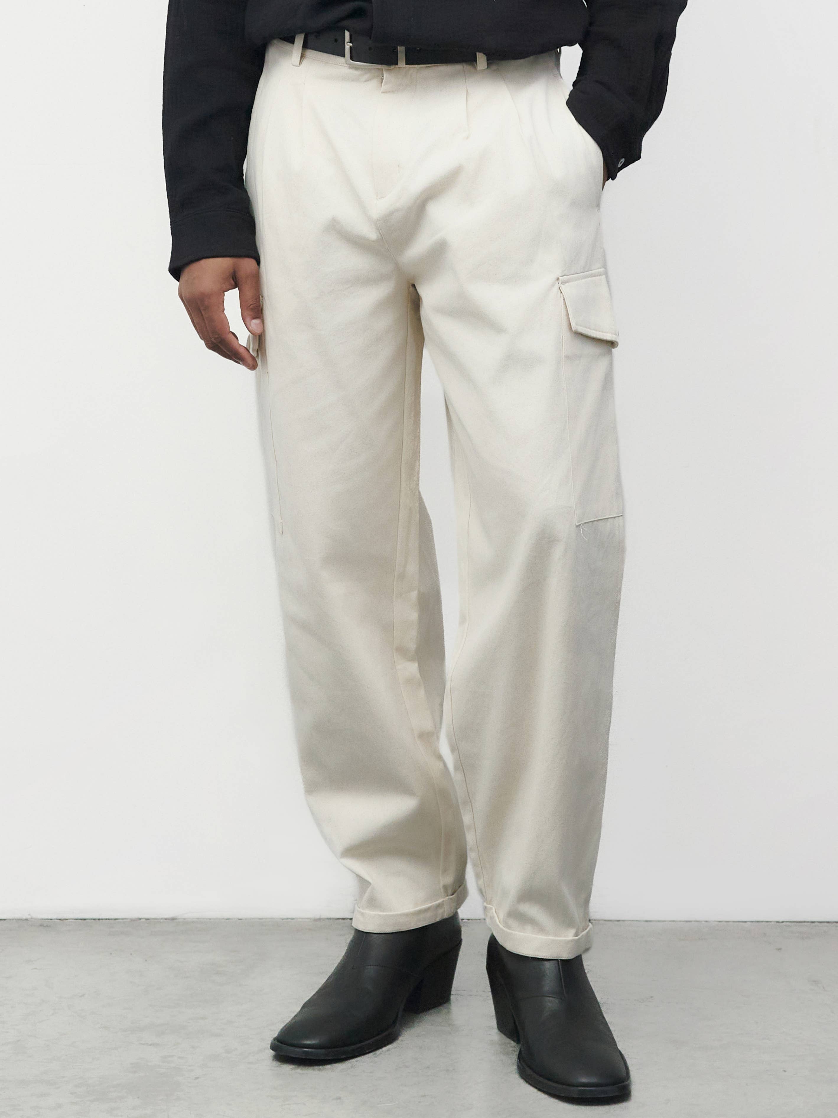 MOD REF - Wholesale Broek - Heren - The Wes Pants | Cargobroek met relaxte pasvorm2