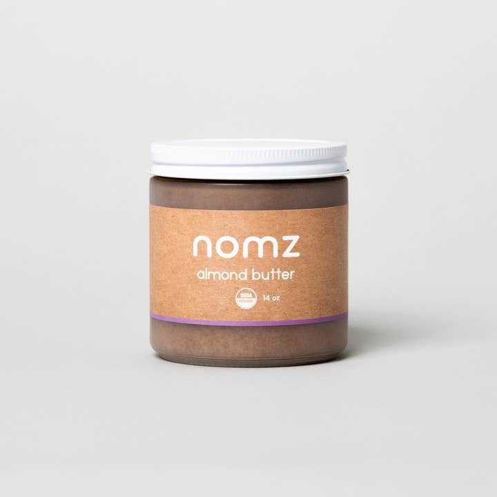 nomz - Wholesale Nut Butter - organic almond nut butter