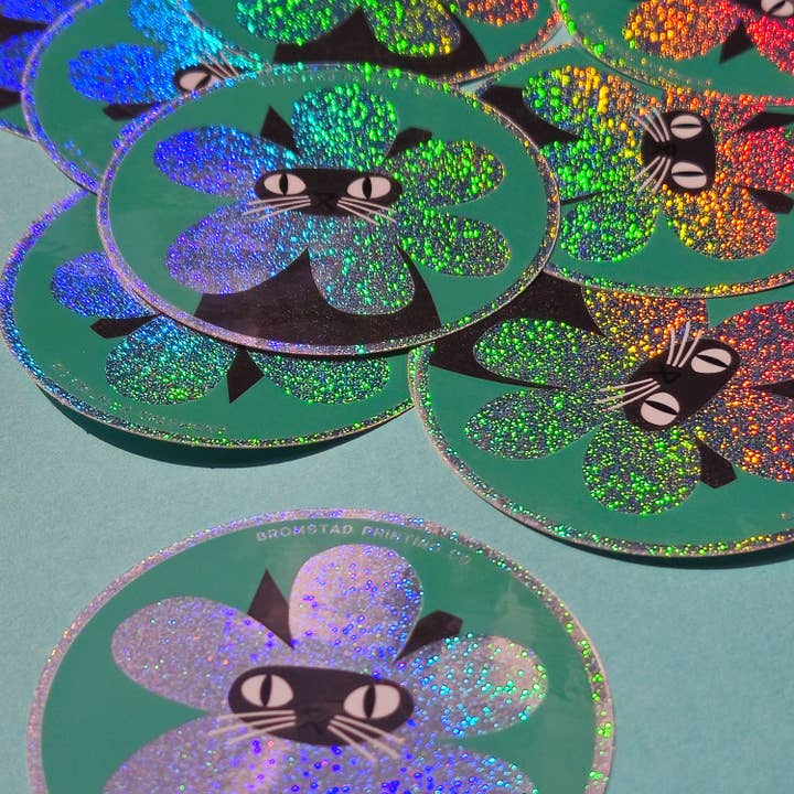 Bromstad Printing Co. - Wholesale Sticker - Rarest Bloom Sparkle Sticker