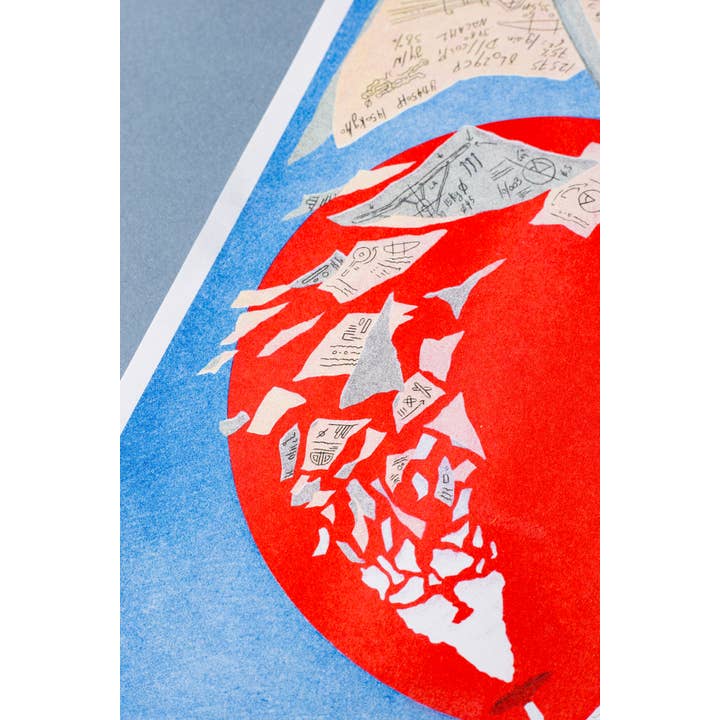 KIBLIND Atelier - Wholesale Art Print - A3 poster - Miyazaki/The Wind Rises - Téo Transinne