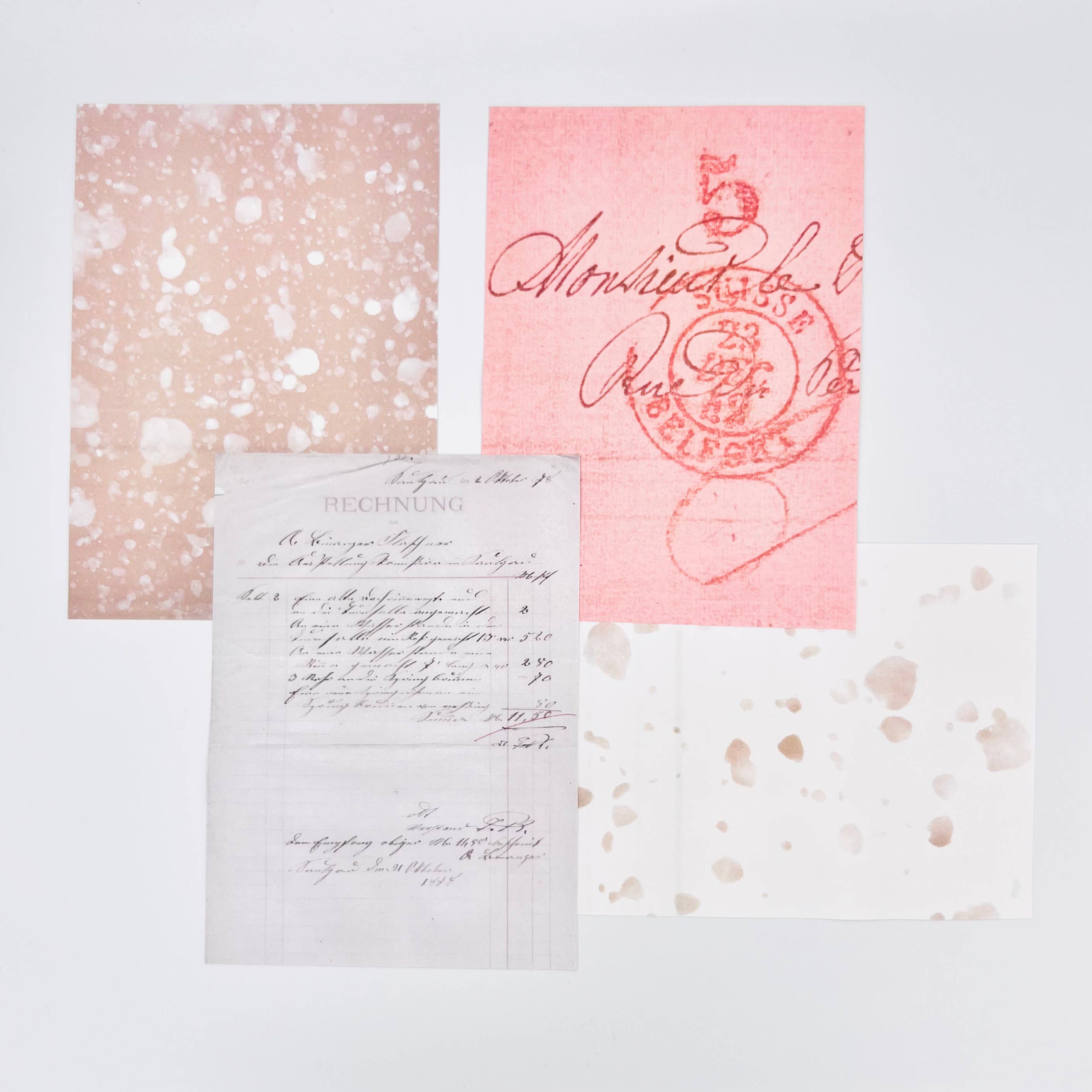 HELLO ARTIST DIY - Vente Kit de bricolage - Kit de scrapbooking vintage n°37