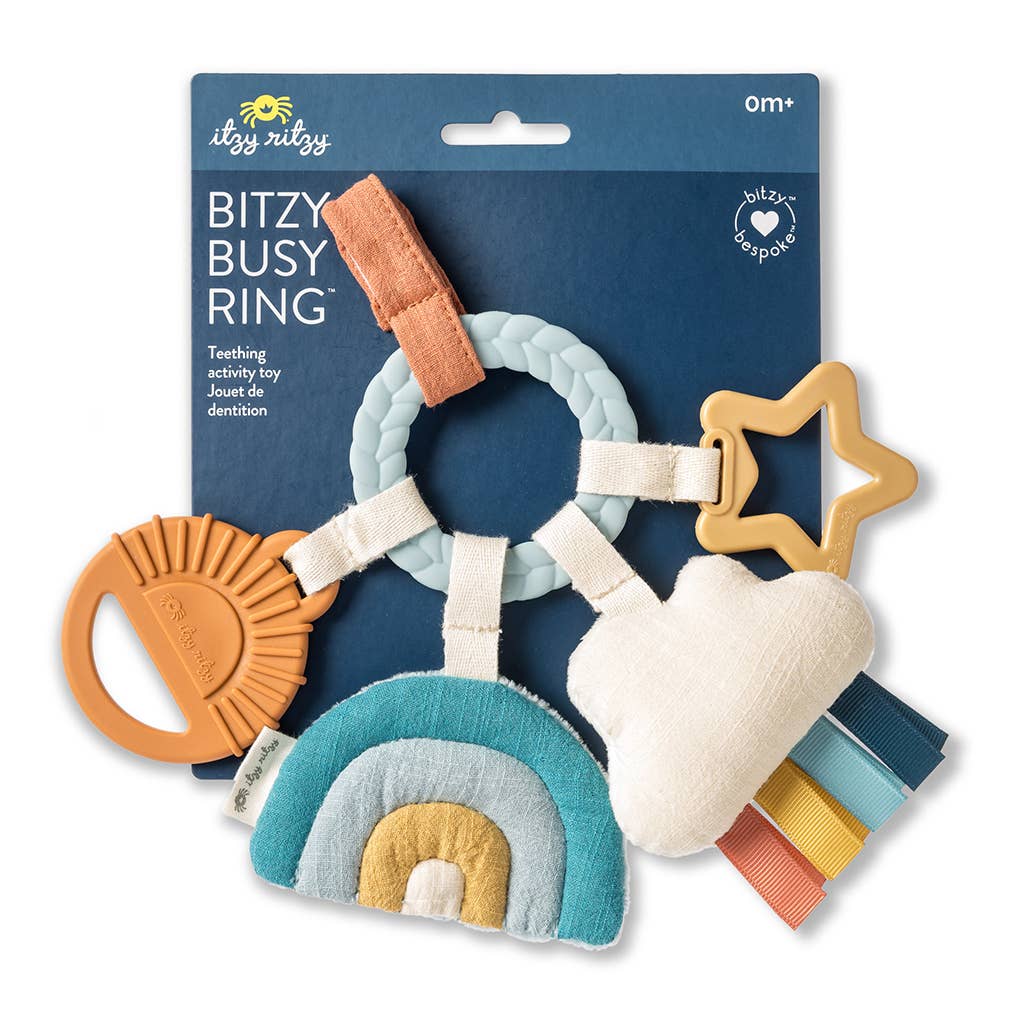 Itzy Ritzy - Wholesale Teether (Not Clip-On) - Baby - *NEW OPTION* Bitzy Busy Ring™ Teething Activity Toy29
