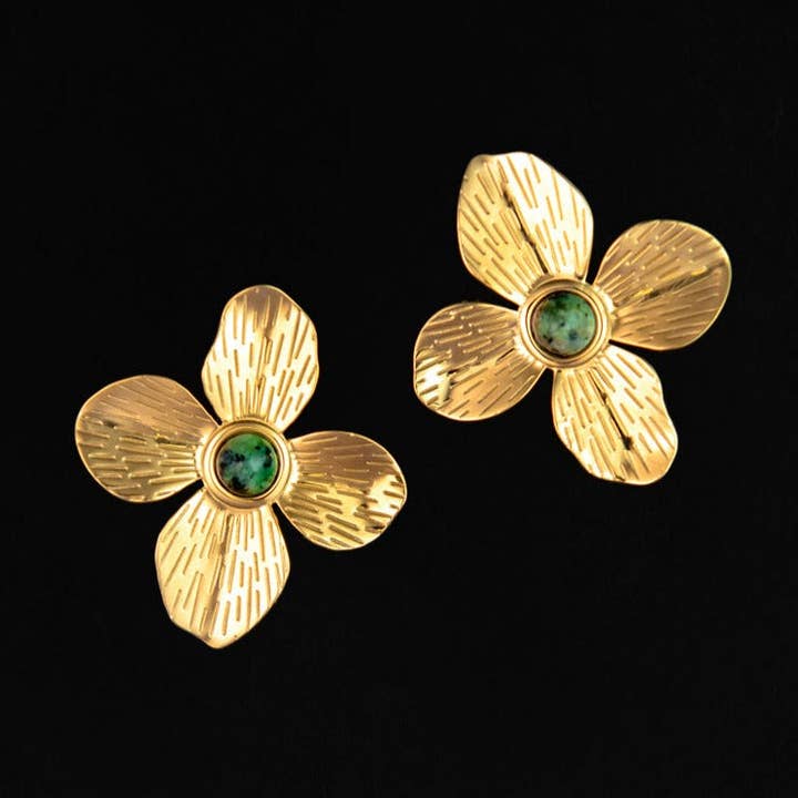 Rita Dogwood Earrings for wholesale by Steward & James