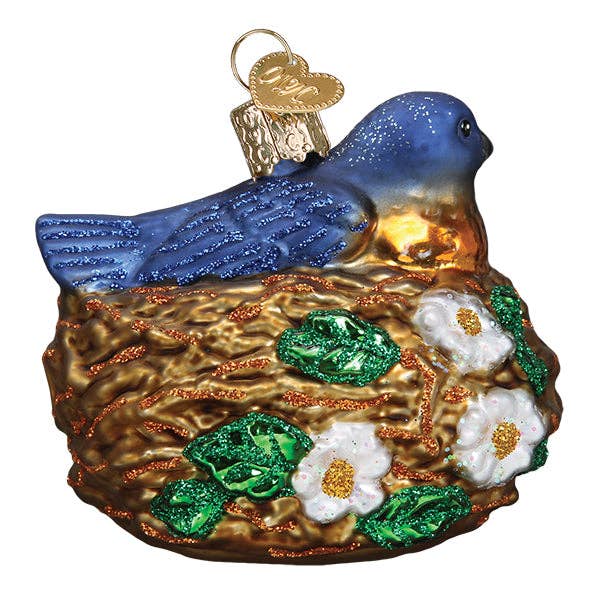 Old World Christmas - Wholesale Ornament - Bird In Nest Ornament2