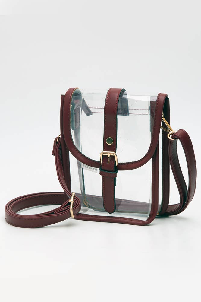 Hana – wholesale Crossbody bag – Women's – Clear Cross Body Stadium Concert Transparent Handbag3