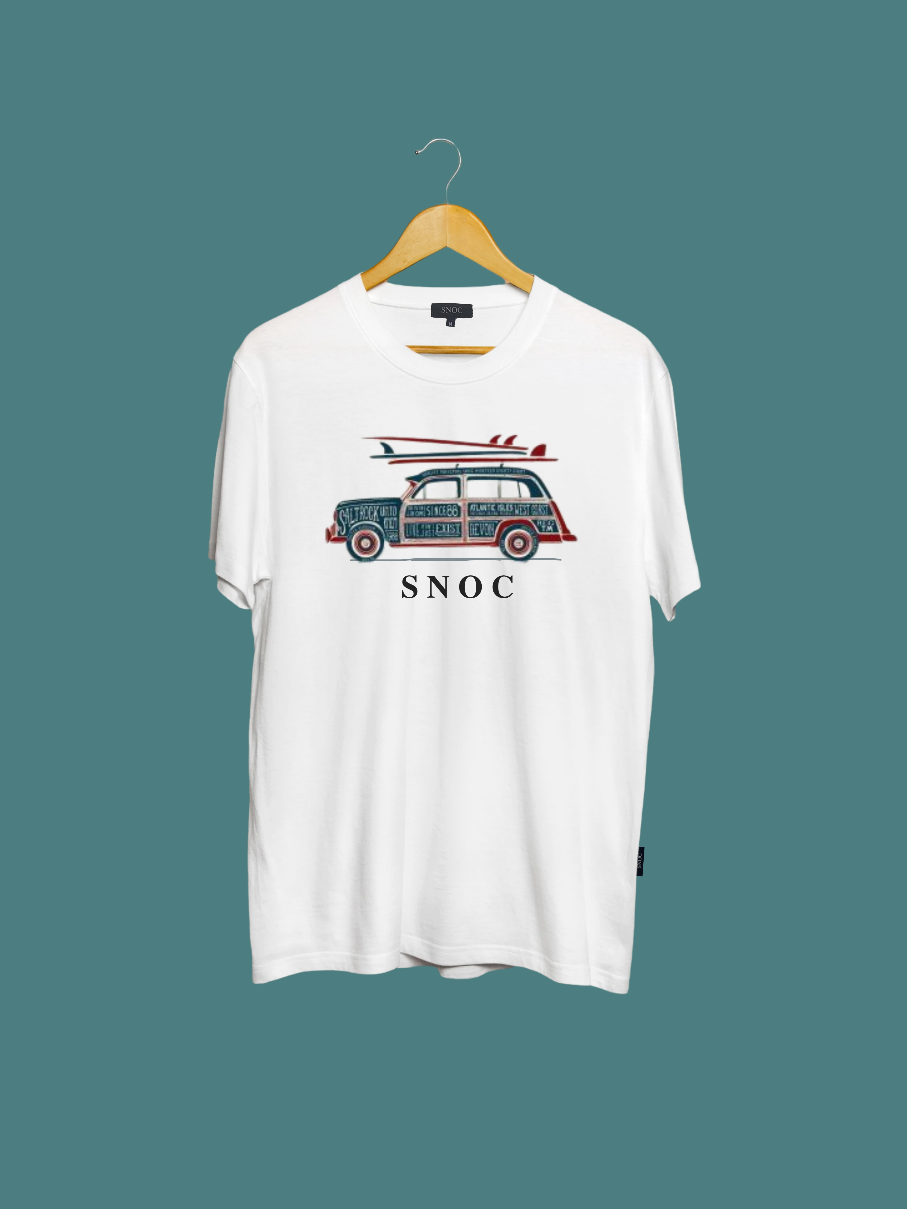 SNOC - Wholesale T-shirt met print - Uniseks - CAR T-shirt0