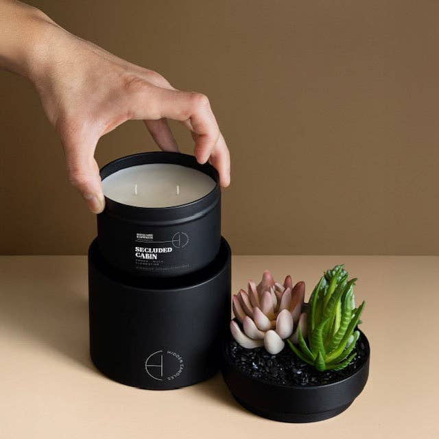 Hidden Candles - Wholesale Jar/Filled Candle - Secluded Cabin Candle Refill1