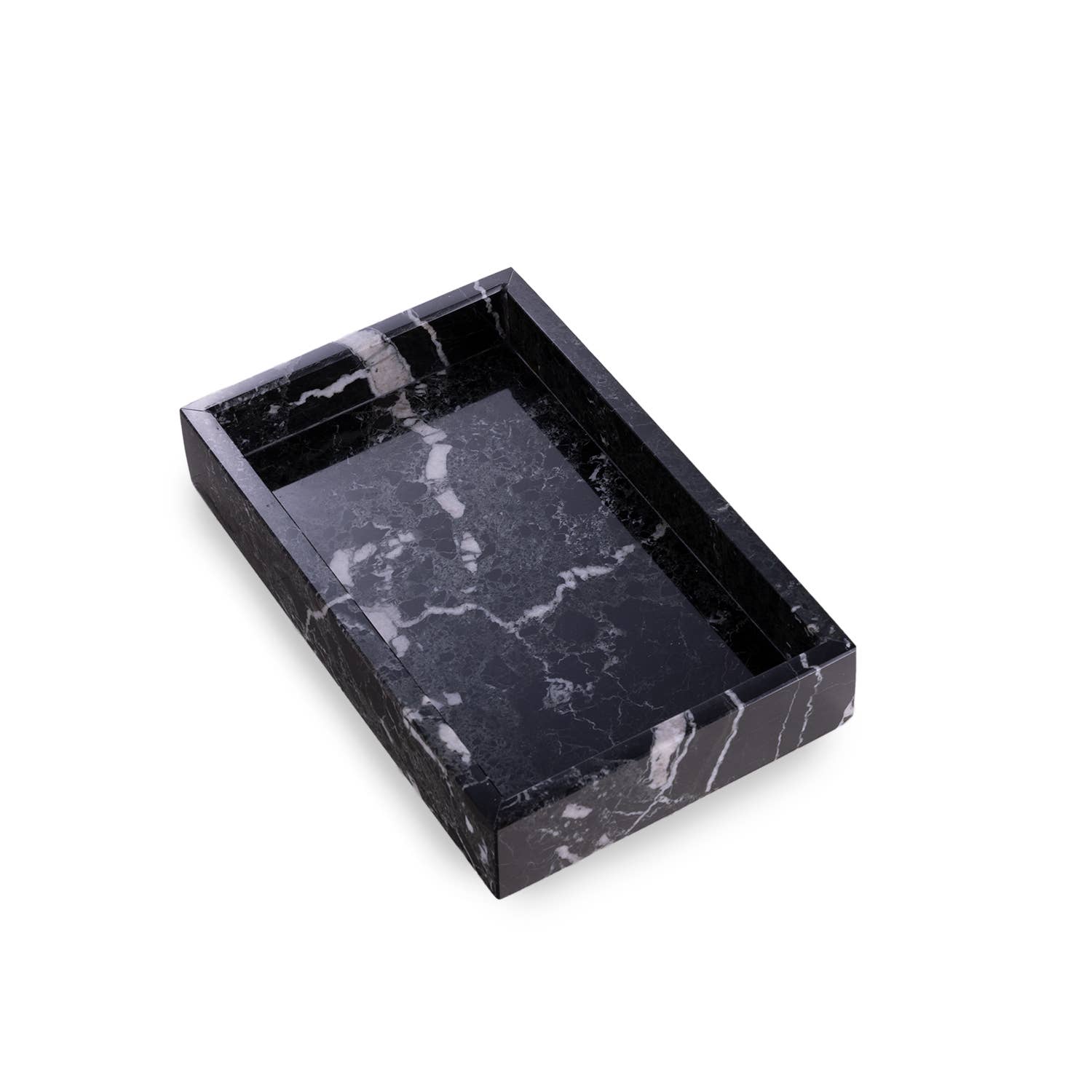BeyBerk International - Wholesale Decorative Tray - Ezra Genuine Marble Guest Towel Tray6