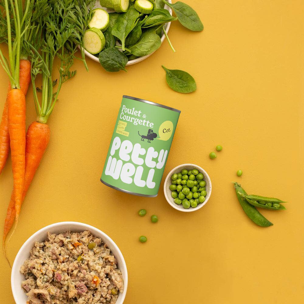 Petty Well - Wholesale Pet Food - Dog - Dog Food - Chicken & Carrots - 6 x 400g1