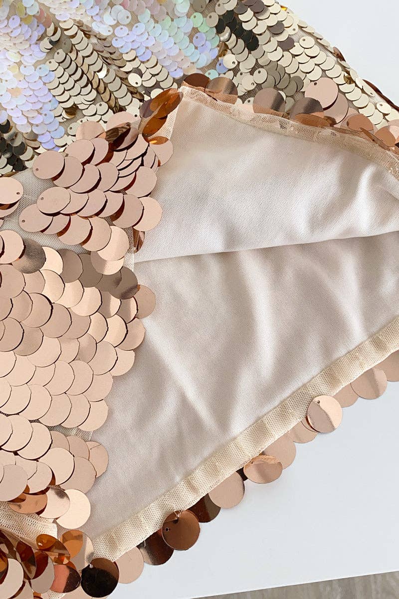 Mccolin - Wholesale Skirt - Women's - Sequin Night-Out Mini Skirt3