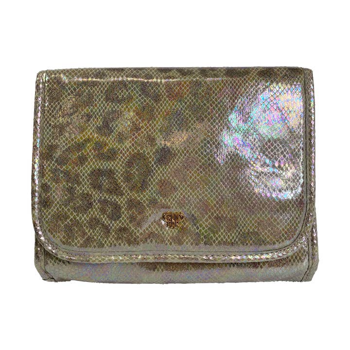 Getaway Toiletry Case - Glimmer Leopard for wholesale by PurseN (new)