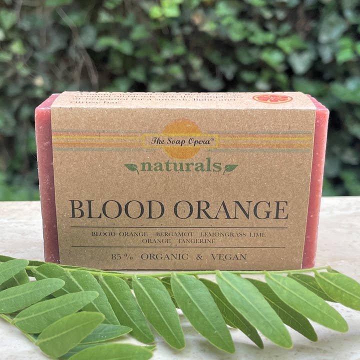 The Soap Opera Naturals Bar Soap 4oz - Blood Orange for wholesale by The Soap Opera