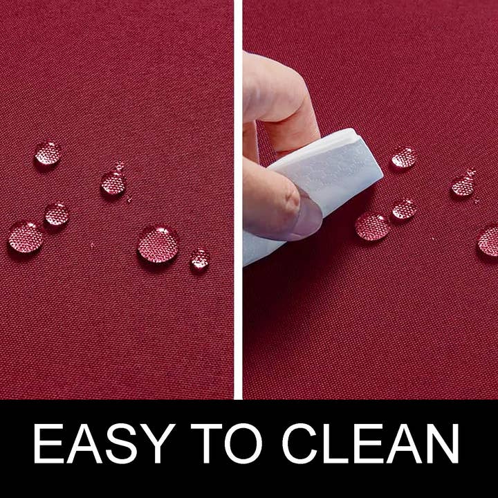 home mart goods - Wholesale Tablecloth - Burgundy PEVA Vinyl Tablecloth With Flannel Back Table Cover3