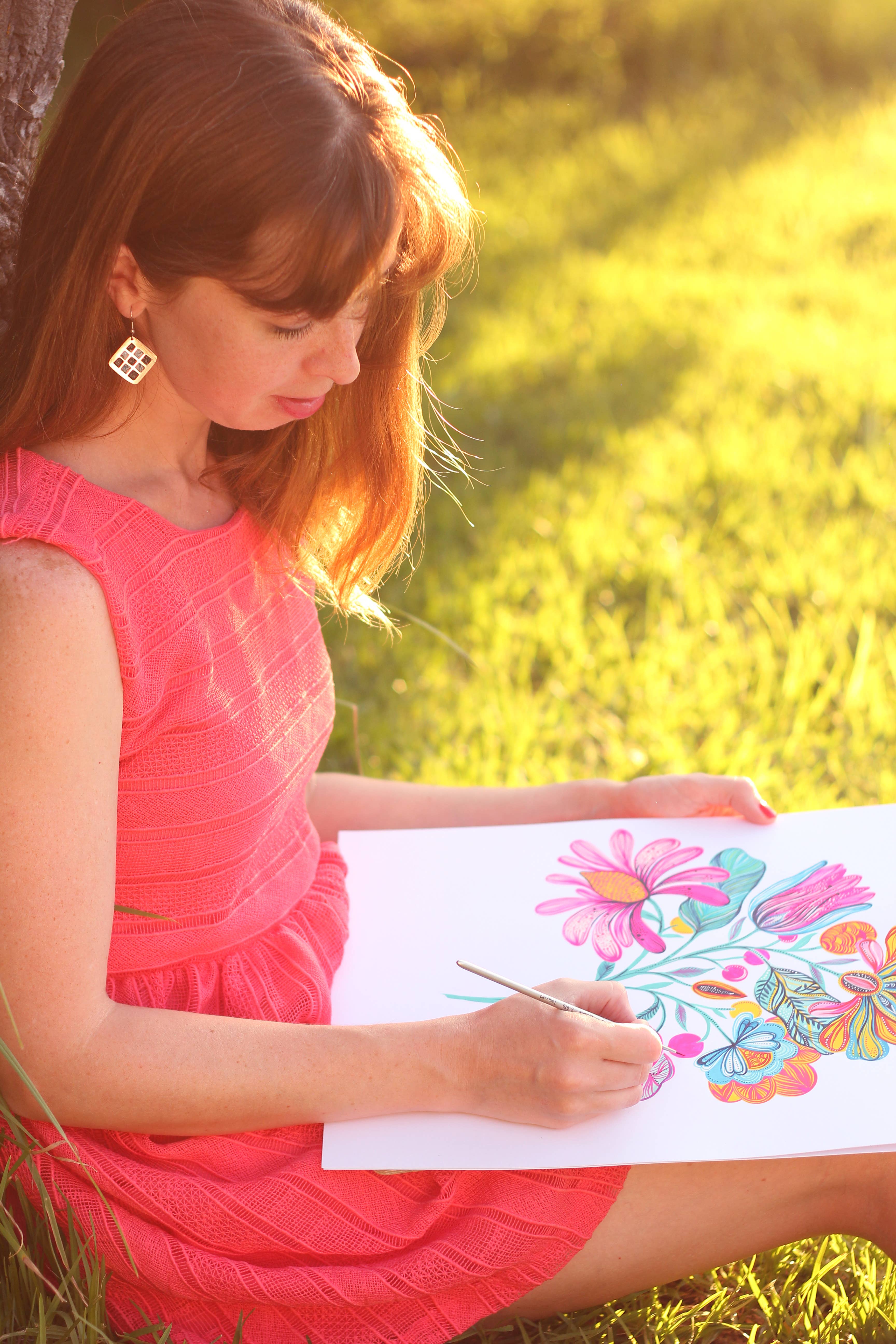 Schiffer Publishing - Wholesale Coloring Book - Adult - Happy Place Coloring Book9