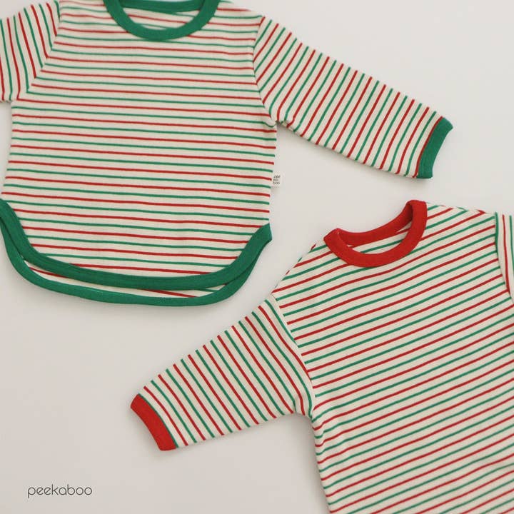 peekaboo - Wholesale Sleepwear Set - Kids - Long Sleeve Christmas Toddler Pajama set for kids4