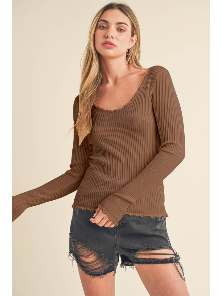 AEMI + CO - Wholesale Knit Sweater - Women's - 3105DN Adalie Knit Sweater12