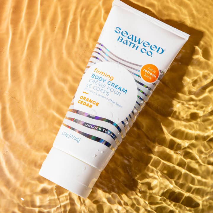 Firming Body Cream - Orange Cedar for wholesale by Seaweed Bath Co.