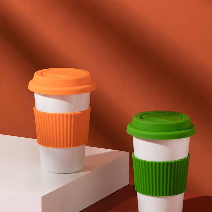 Corndrop - Wholesale Coffee Mug - Corndrop Coffee Cup - PLA- Eco Friendly-Biodegradable8