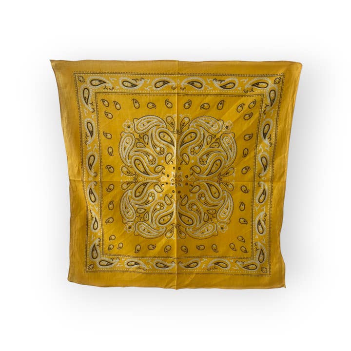 Nola by bijusol - Vente Écharpe – femme - Foulards/Bandanas Carrés en Coton 55 cm x 555