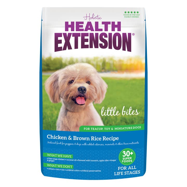 Health Extension Pet Care - Wholesale Pet Food - Dog - Little Bites Chicken & Brown Rice Recipe