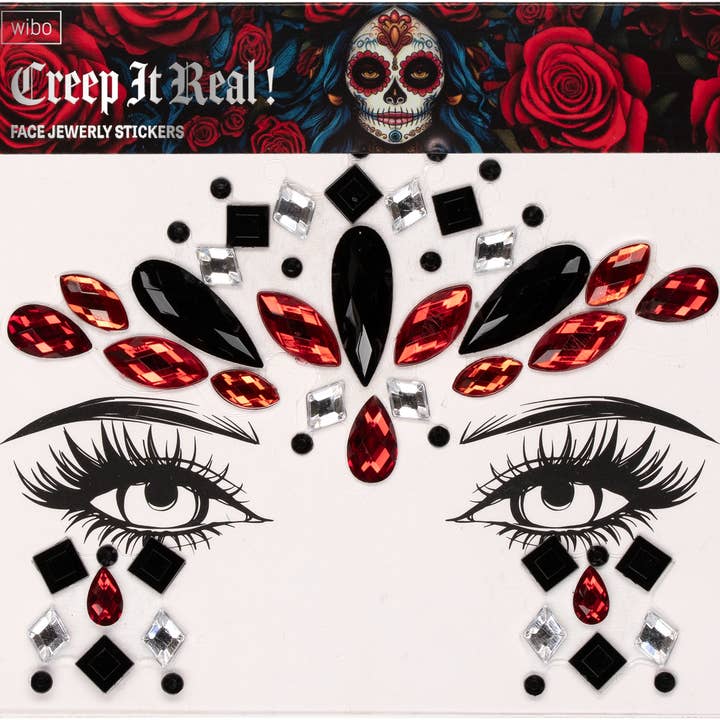 CE844 Wibo facial stickers Creep it real for wholesale by TRENDING CORPORATE