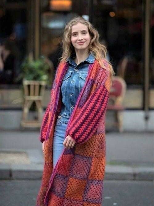 Giacca Granny Square Crochet per la vendita all'ingrosso da parte di Bohoasis