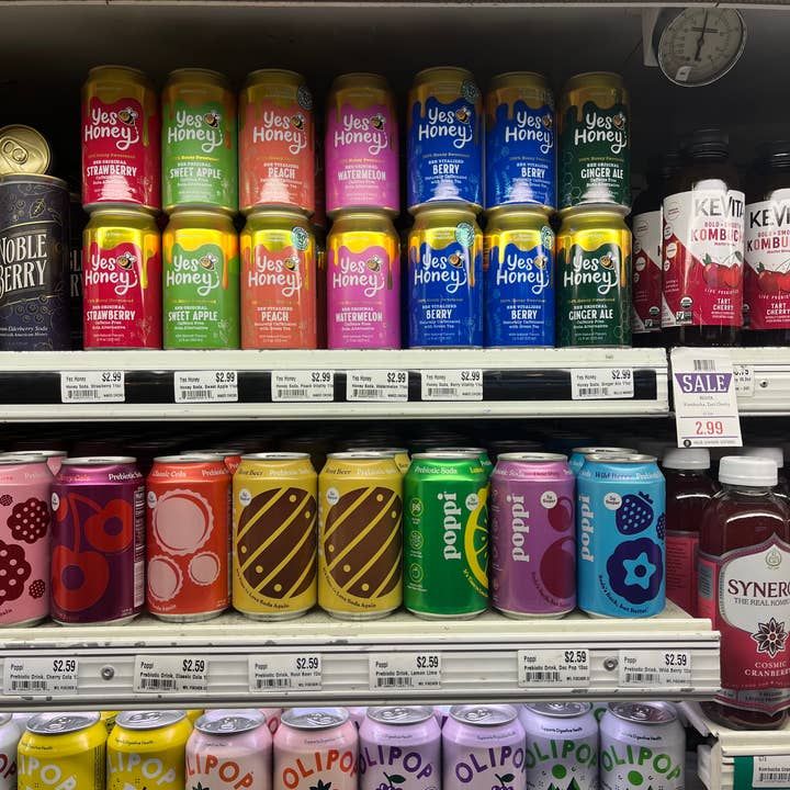 Yes Honey - Wholesale Soda/Carbonated Drink - Yes Honey - 100% Honey Sweetened Soda - Peach Vitality6