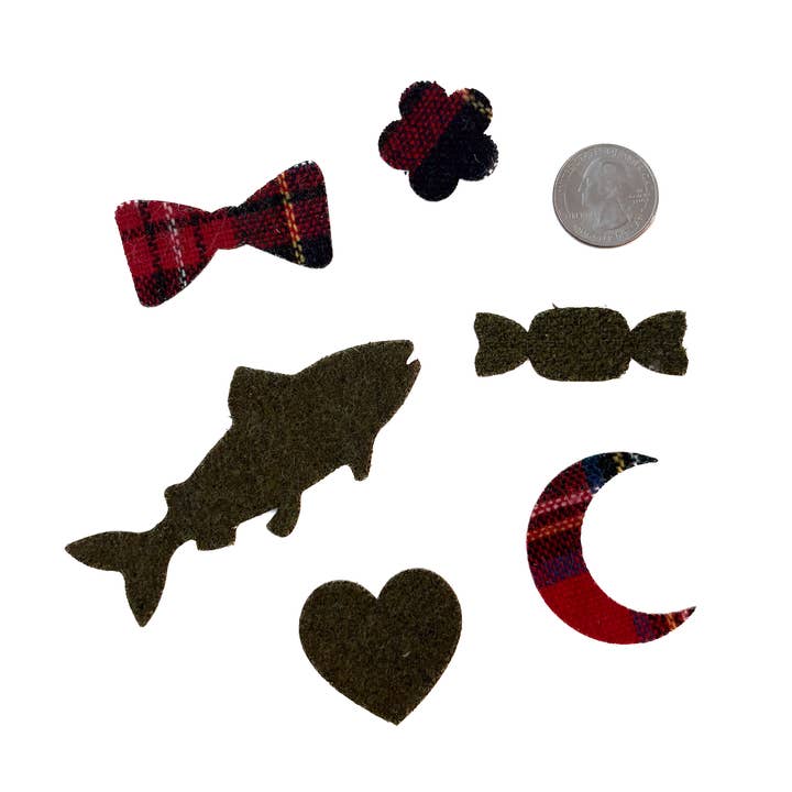 Iron-on Wool Patches - Mini for wholesale by OTTO FINN