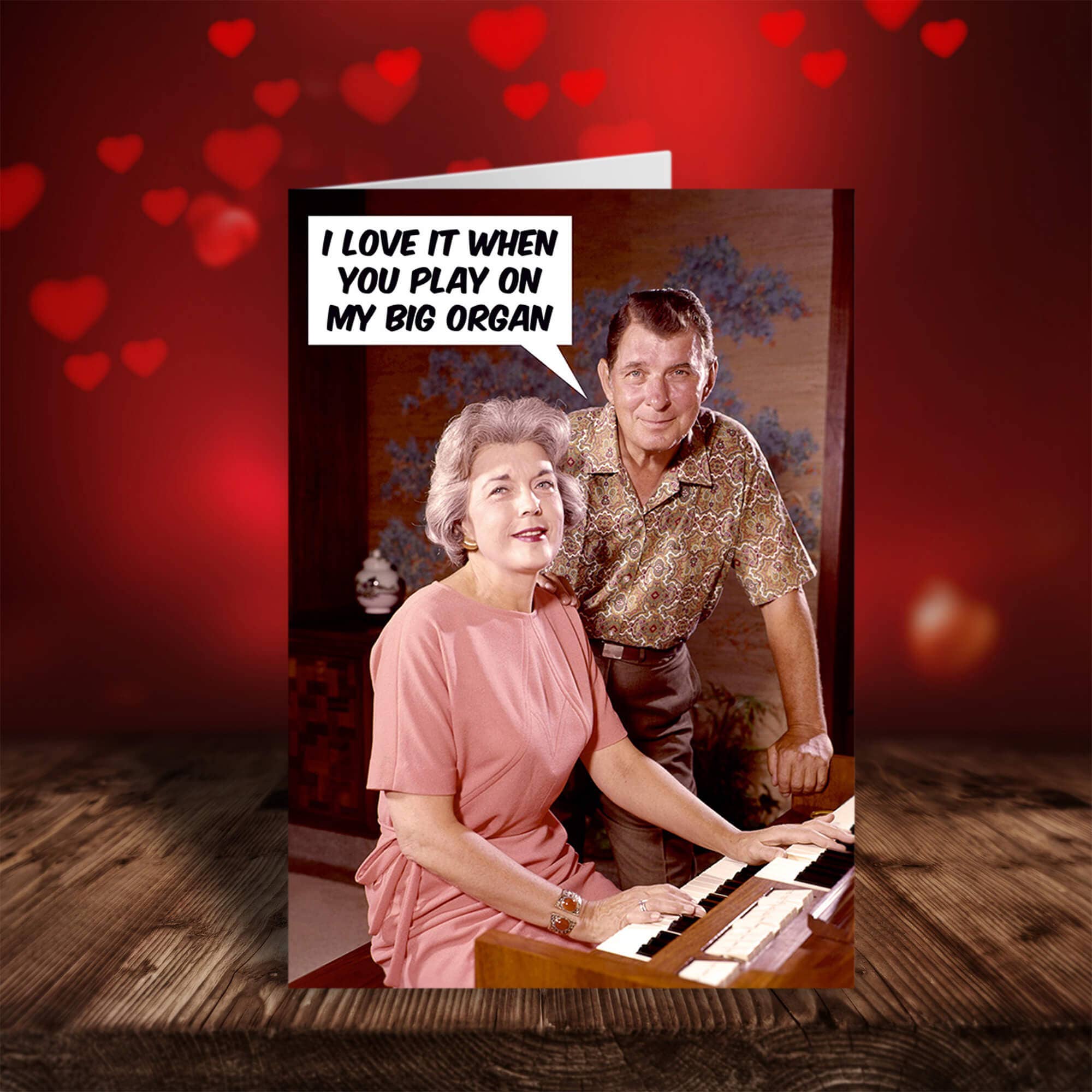 Dean Morris Cards – Großhandel Valentinstag-Karten – Grußkarte zum Valentinstag von Play On My Big Organ1