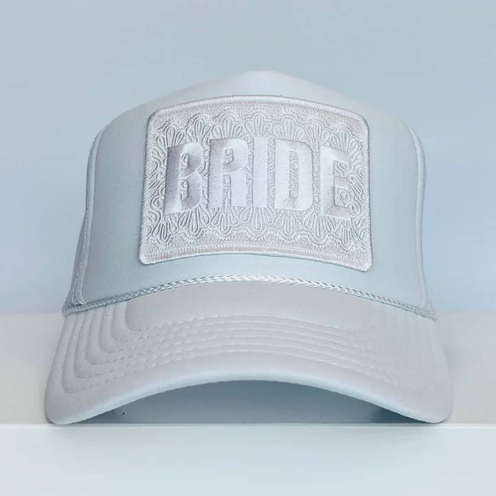 BRIDE Trucker Hat for wholesale by Port Sandz
